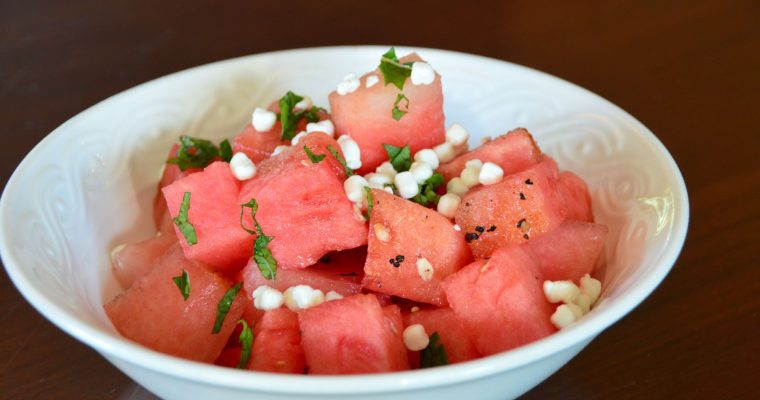 Grilled Watermelon Salad