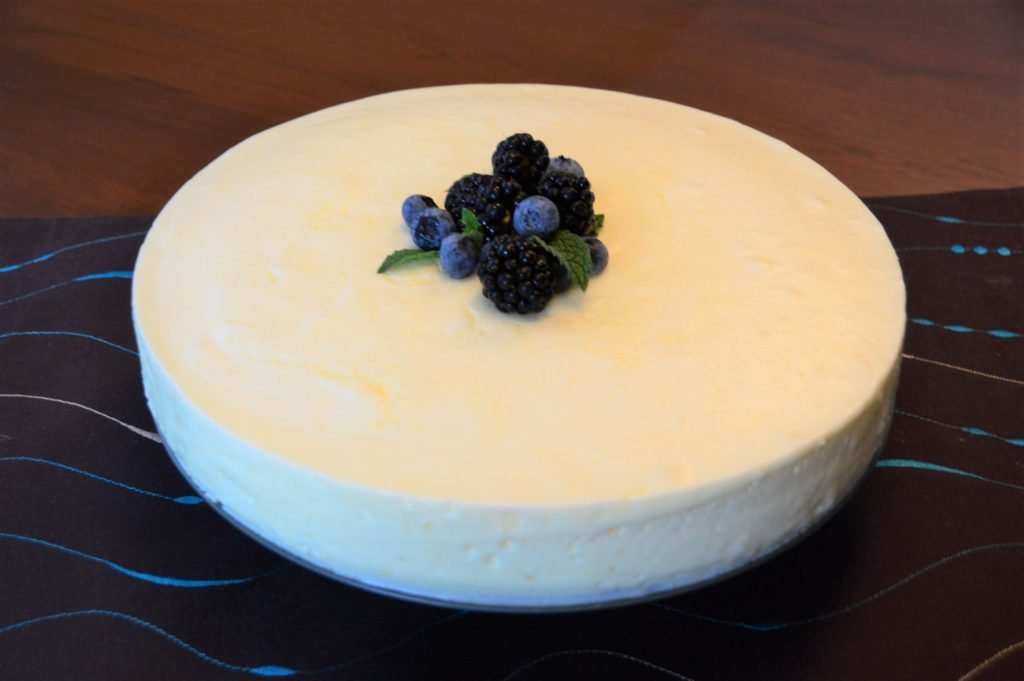 Lemon Mousse Cake