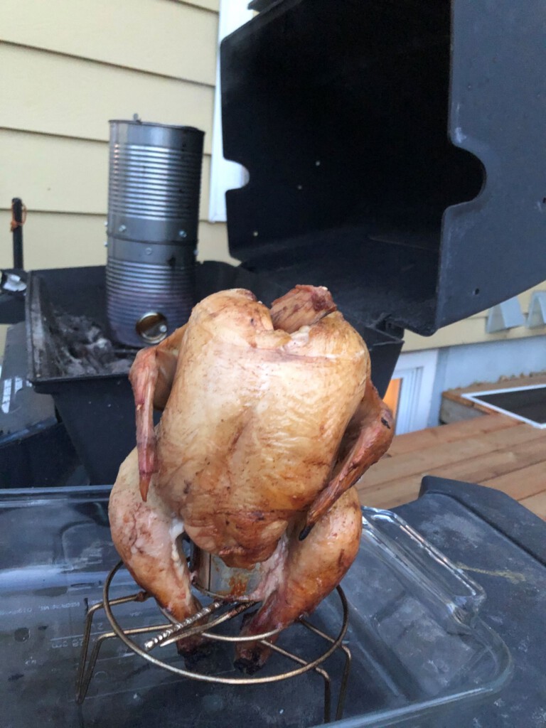 Cornish Hen and DIY Tin Can Smoker