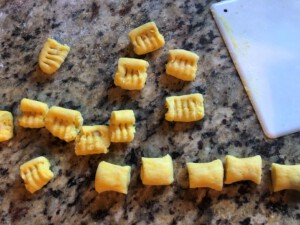 Gnocchi - Formed gnocchi