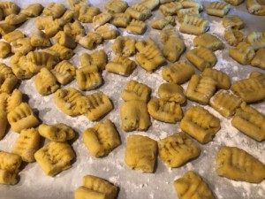 Gnocchi - Pan of gnocchi