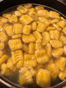Gnocchi - Boiled gnocchi
