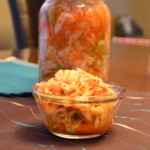Kimchi (spicy pickled Korean vegetables)