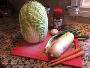 Kimchi Ingredients