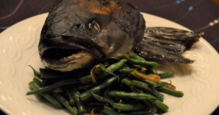 Roasted Whole Sablefish (Black Cod)