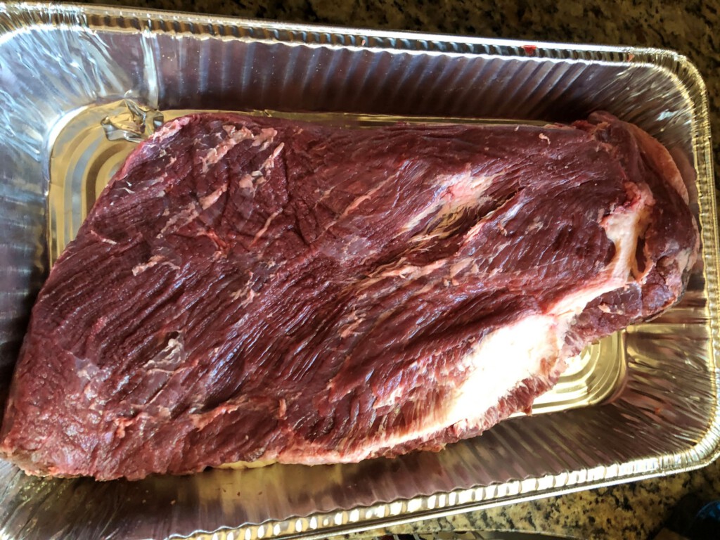 Whole Brisket - Trimmed - flat side up