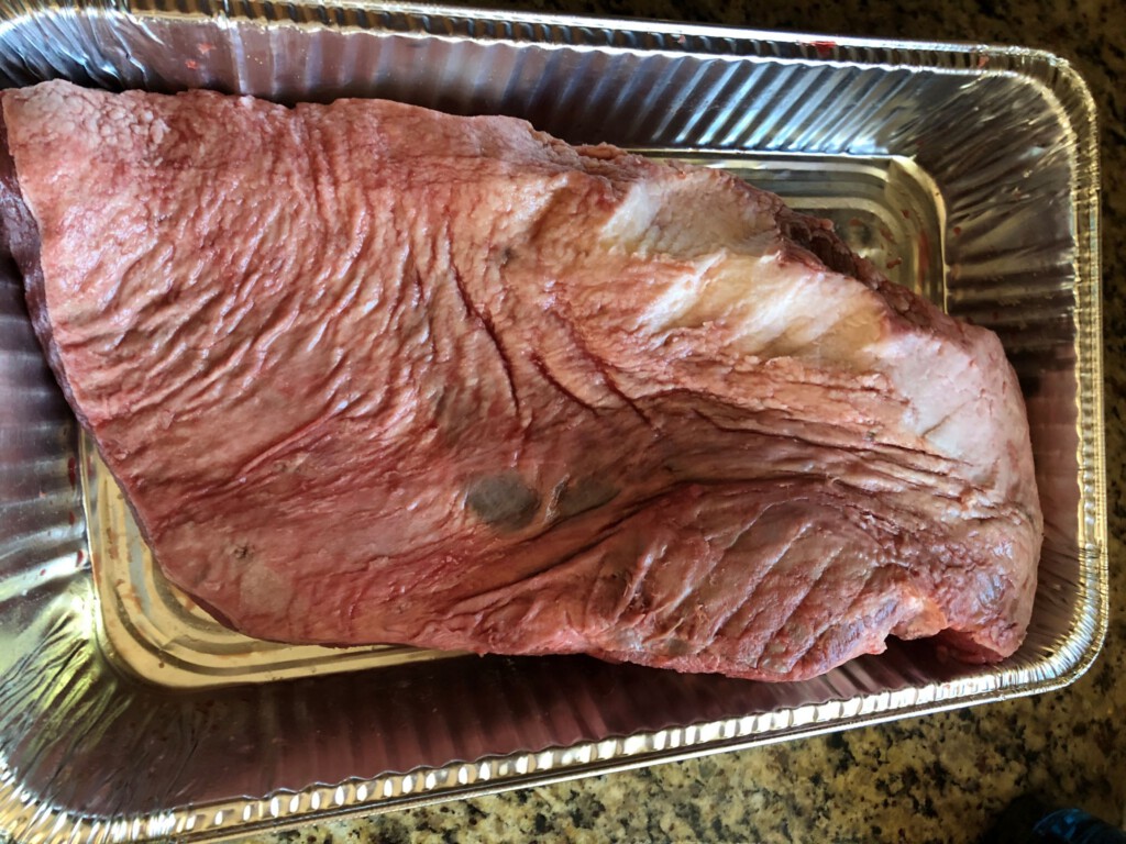 Whole Brisket - Underside (fat side) untrimmed