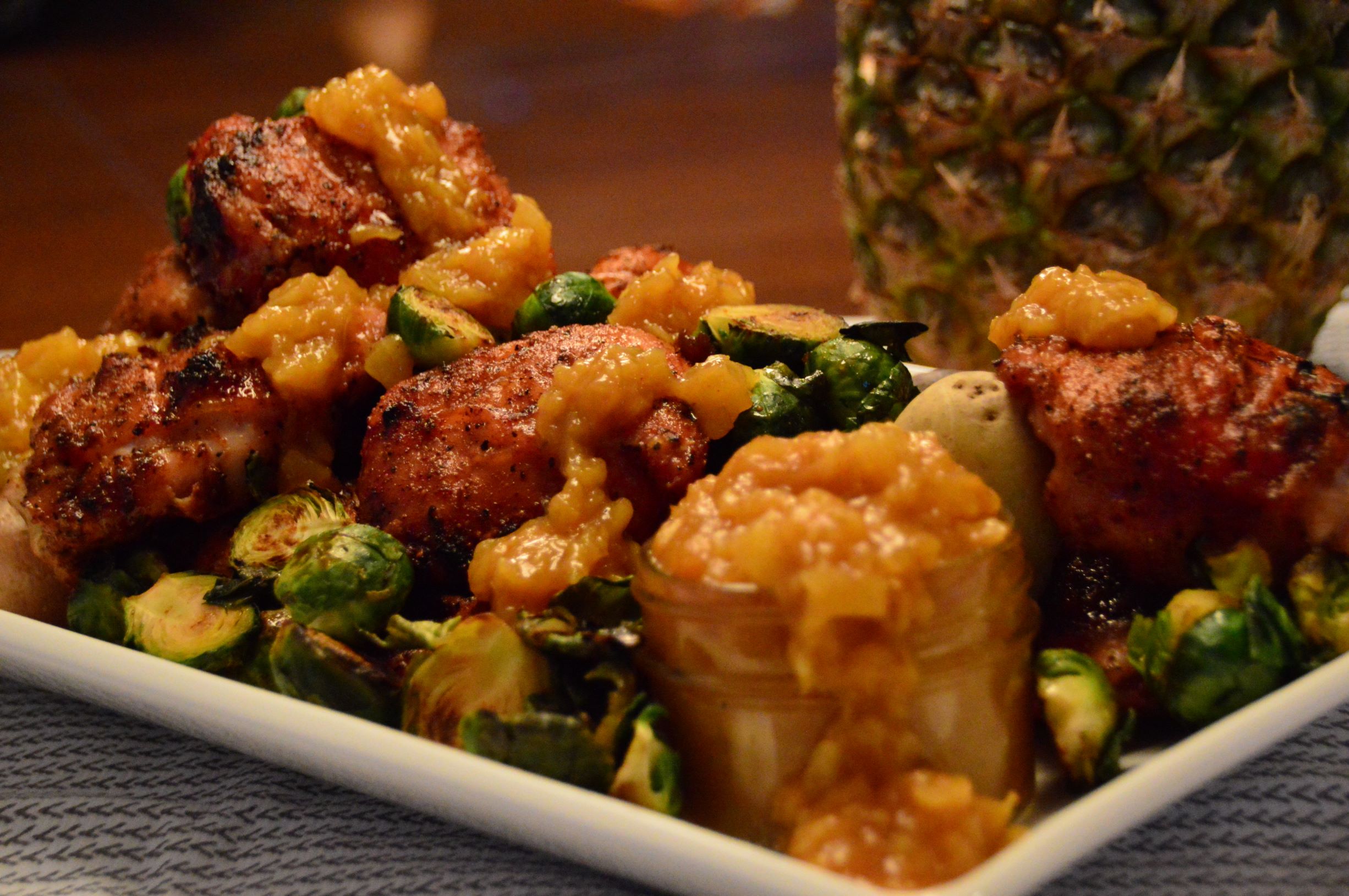 Pineapple Chicken Thighs
