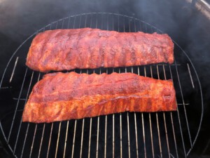 Baby Back Ribs on Grill