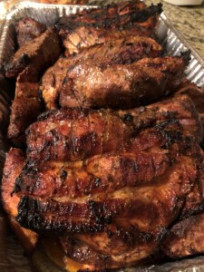 Kosmo's Q Char Siu BBQ Pork off the grill